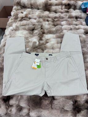 J. Crew Men's Beige Chino Pants - Straight Fit